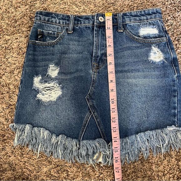 KanCan distressed denim skirt - Picture 10 of 10